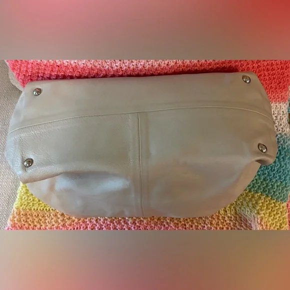 Furla Taupe Leather Top Handle Bag. Great used condition. Preloved - Picture 7 of 15